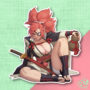 Sticker Baiken Rizdraws