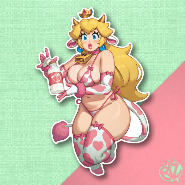 Sticker Milk Princess Rizdraws